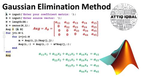 Version 1. . Gauss elimination matlab code